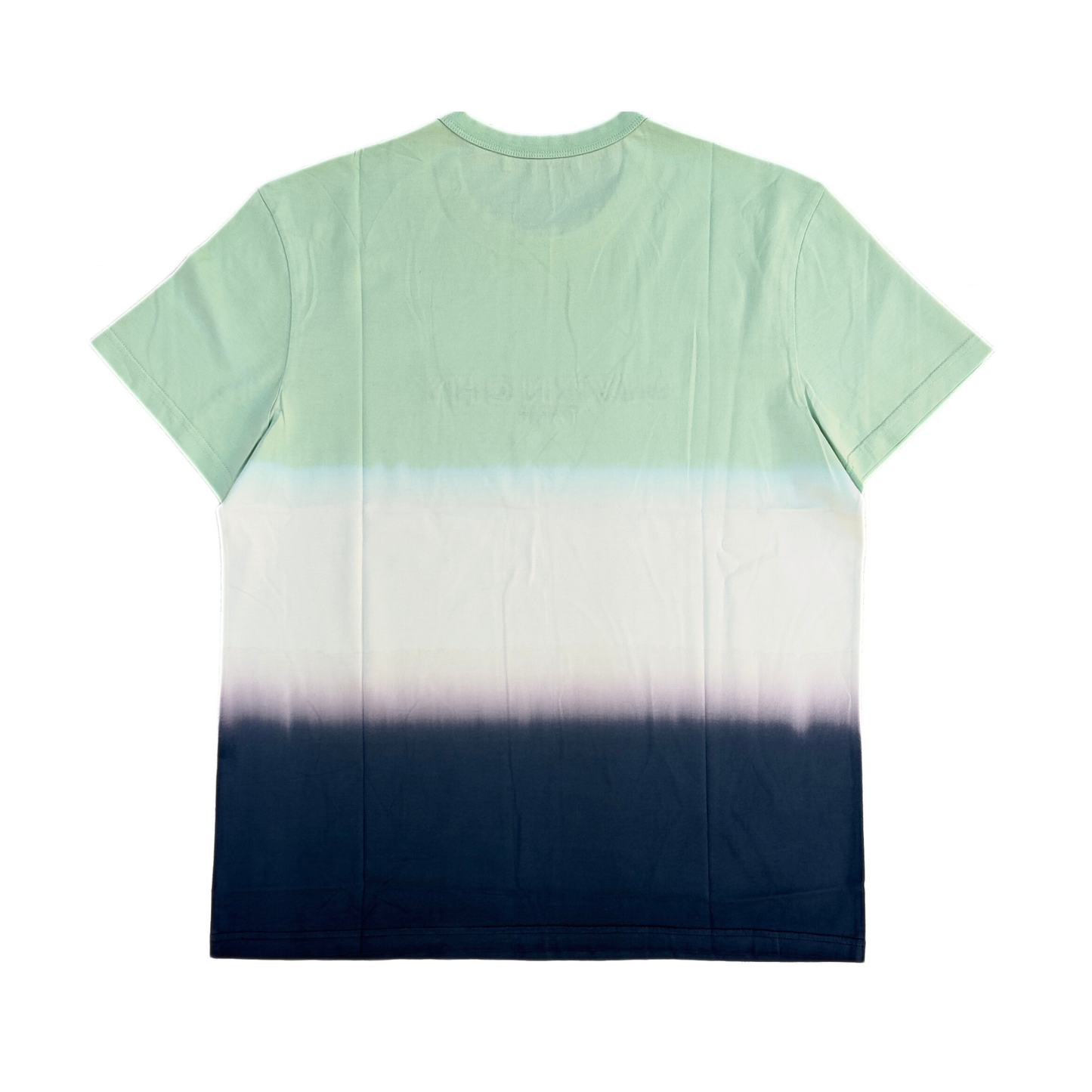 Givenchy Tricolor Dip Dye Flocked Logo Oversized T-Shirt