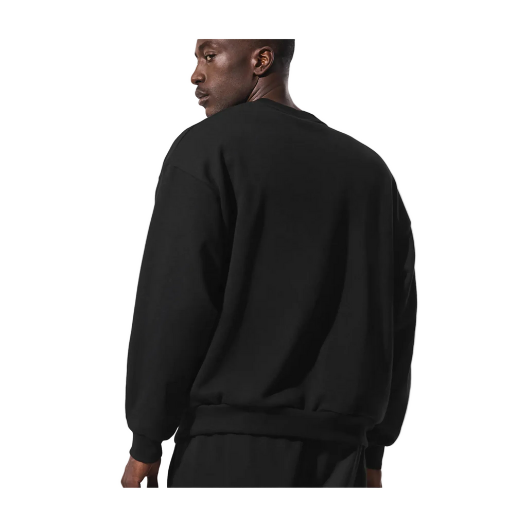 Alo Accolade Crew Neck Pullover Black