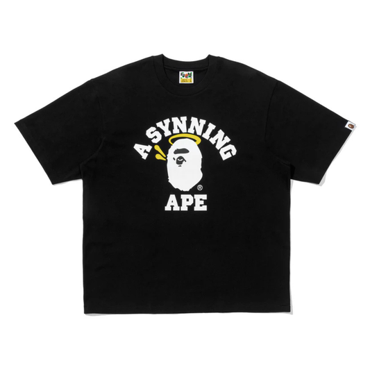 BAPE x Spotify x Central Cee College Relaxed Fit Tee Black