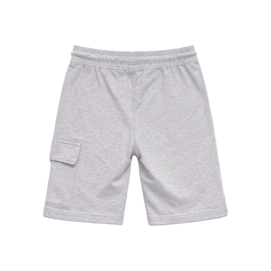 C.P. Company Patch Pocket Drawstring Shorts Grey