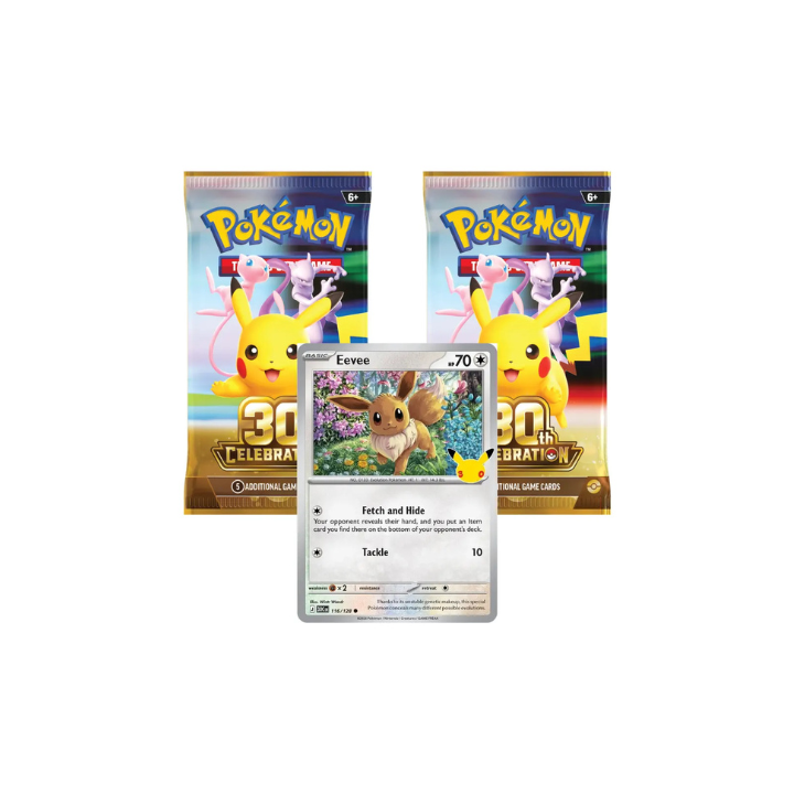 Pokémon Mega Evolution 30th Celebration 2 Pack Blister