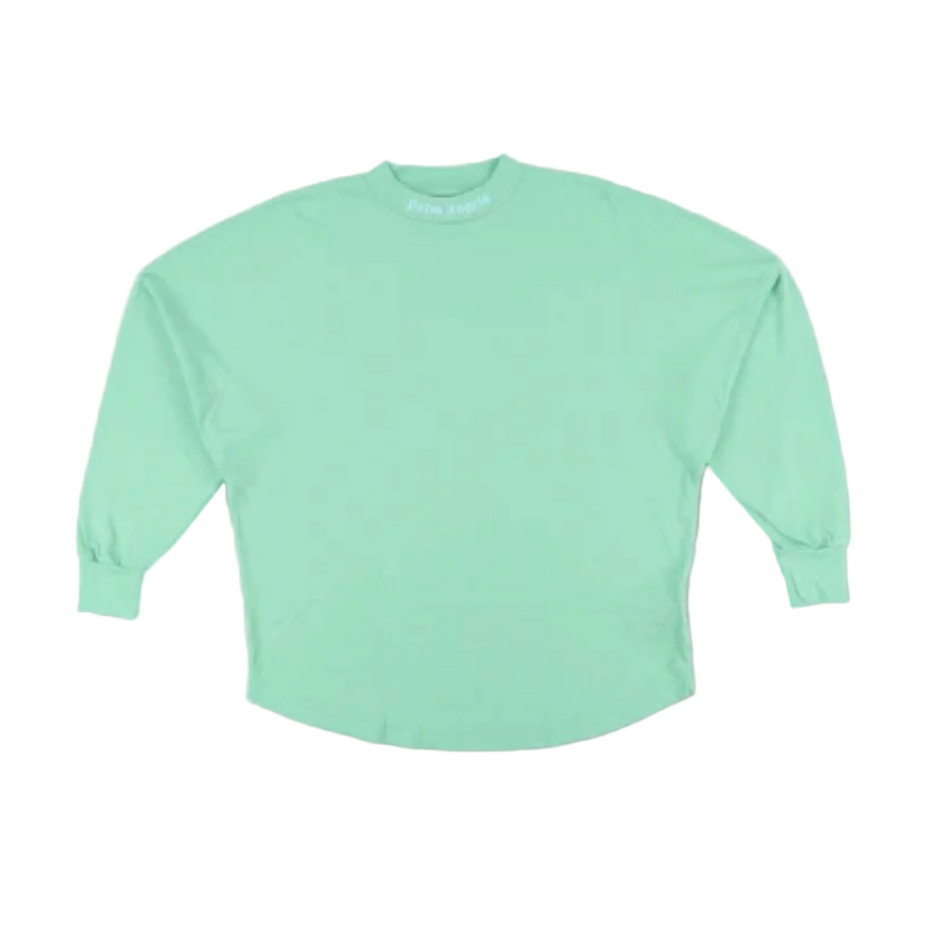 Μακρυμάνικο T-Shirt Palm Angels Fluo Green Classic Logo