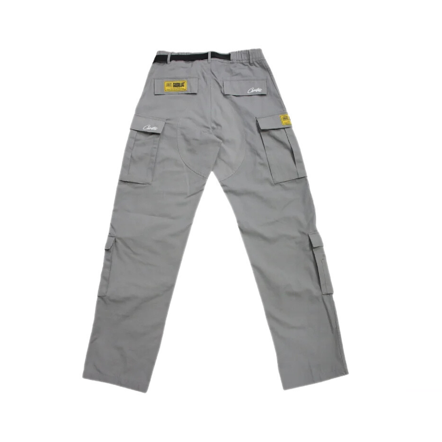 Corteiz Guerillaz Cargo Pants Stone Dark Grey