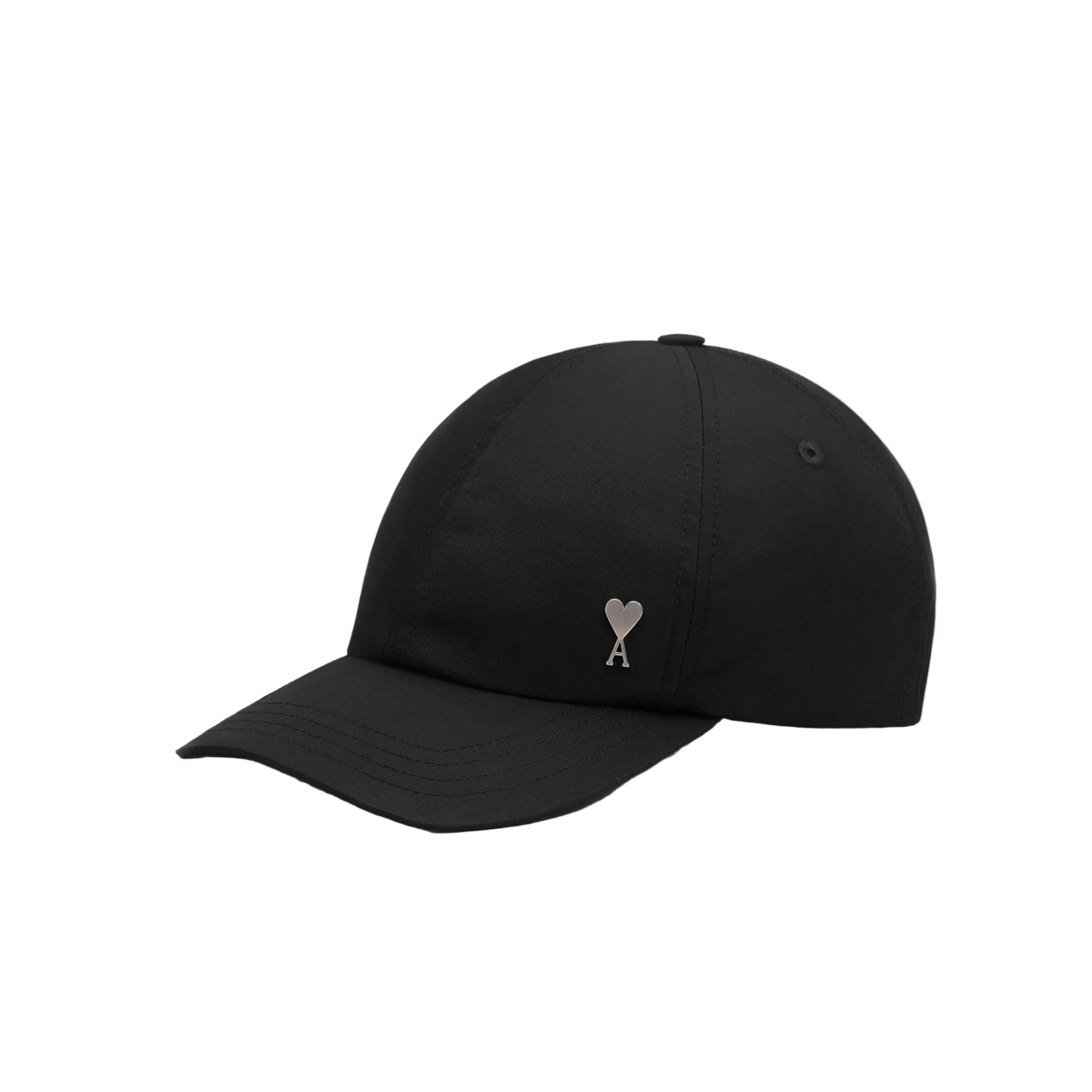Ami Paris Ami De Coeur Stud Cap 'Black/Silver'