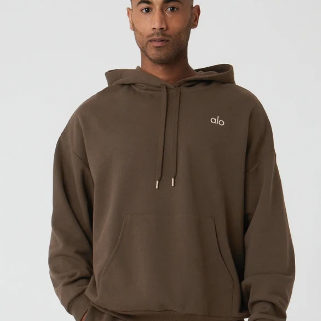 Alo Accolade Hoodie Espresso