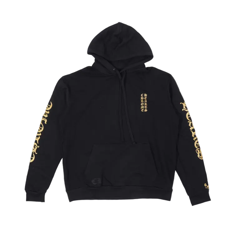 Chrome Hearts Κουκούλα με Κάθετο Λογότυπο