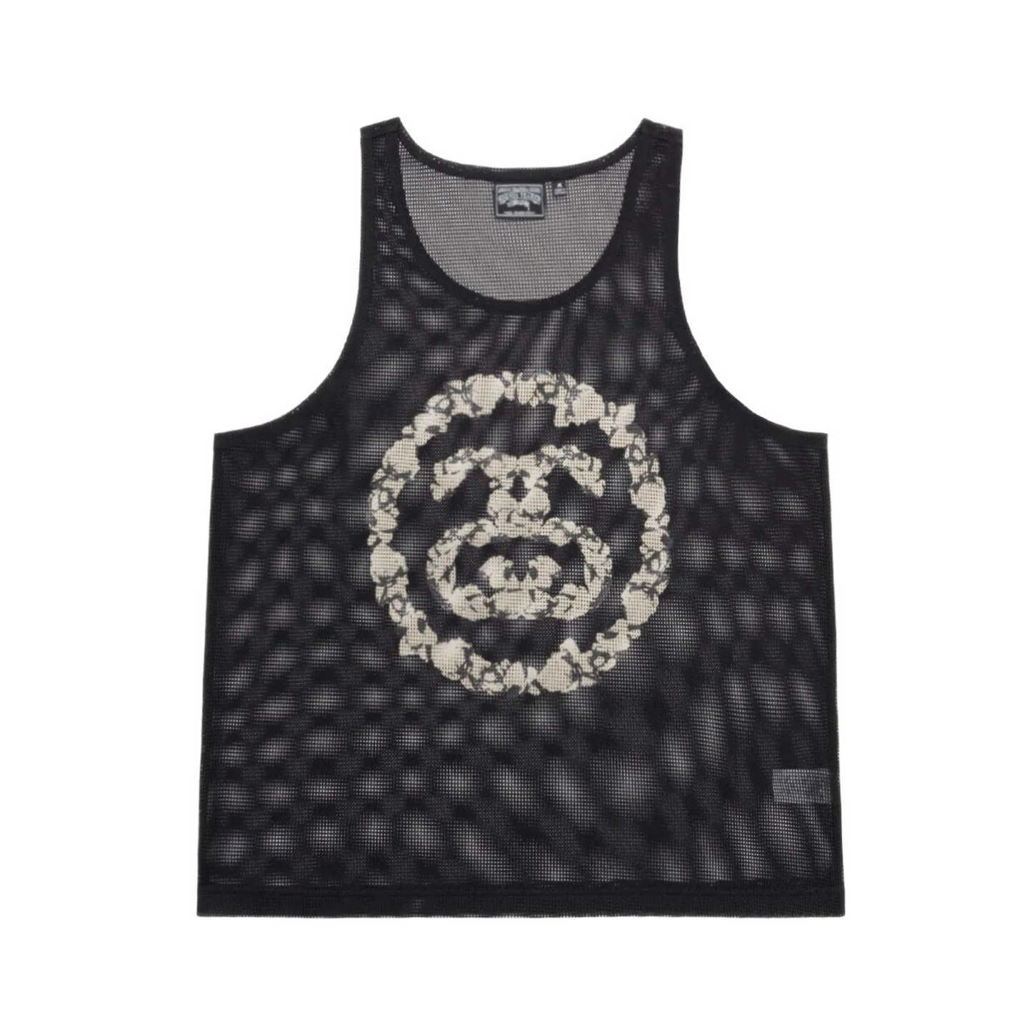 Denim Tears x Stussy Mesh Tank 'Black'