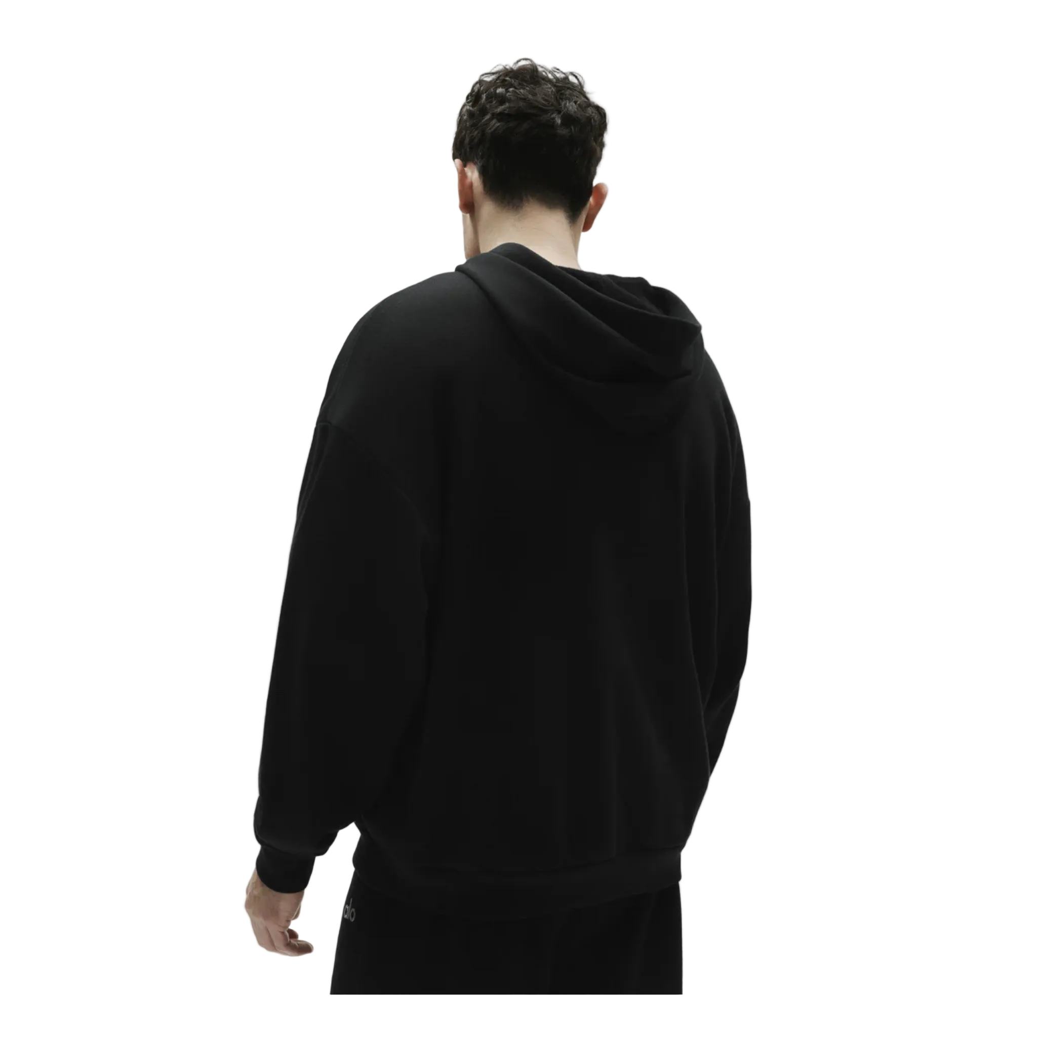 Alo Accolade Full Zip Hoodie Black