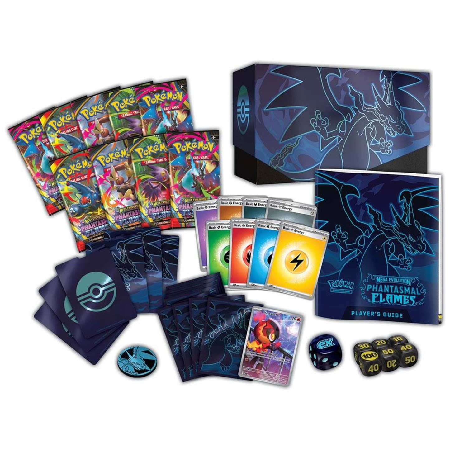 Pokemon Mega Evolution - Phantasmal Flames Elite Trainer Box (ETB)