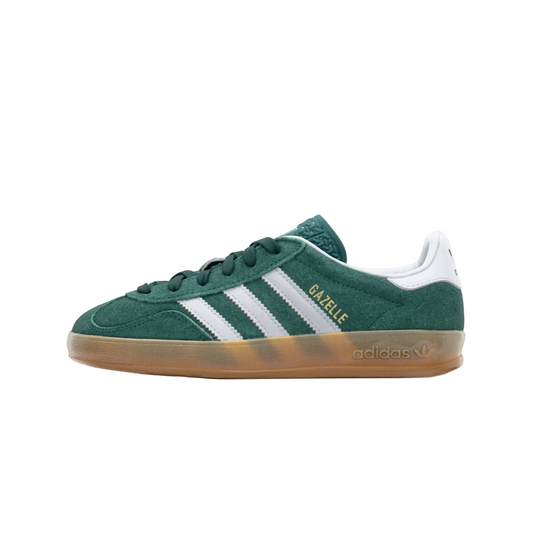 Adidas Gazelle Indoor Collegiate Green Cloud White Gum (GS) - 48h