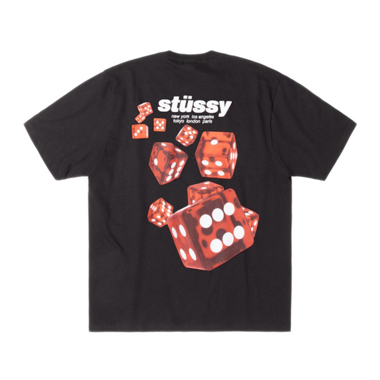 Stussy Rollers Black Tee