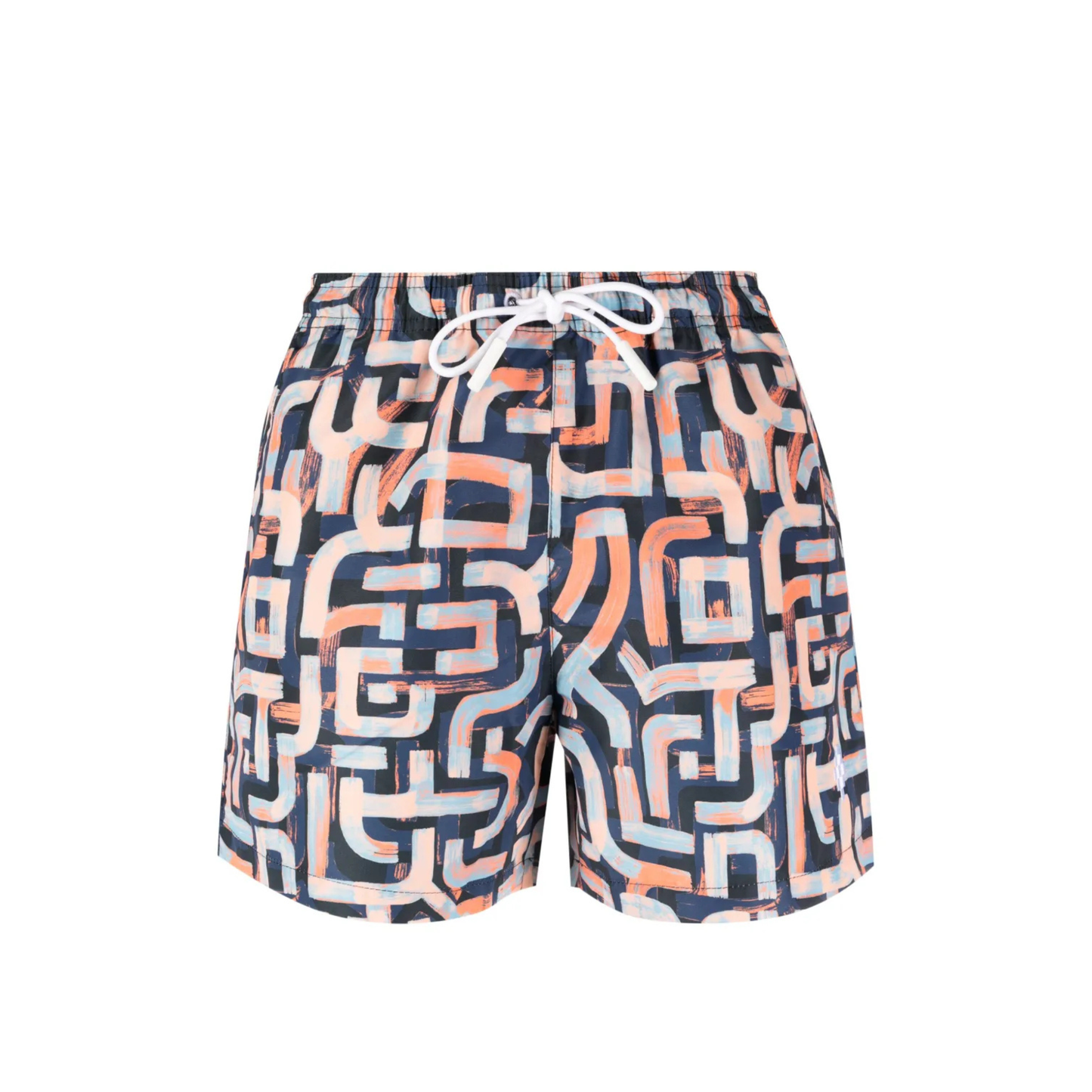Marcelo Burlon County Of Milan Aop Graffiti Swim Shorts Blue