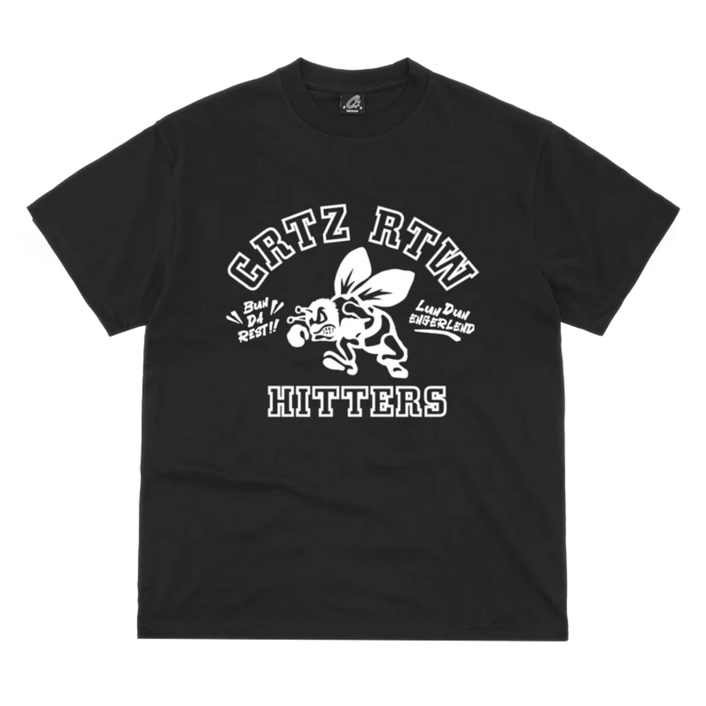 Corteiz The Hitters Tee 'Black'