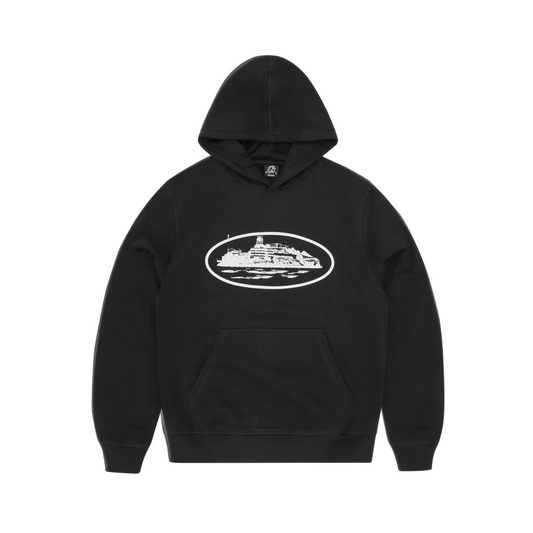 Corteiz Alcatraz Hoodie 'Black'