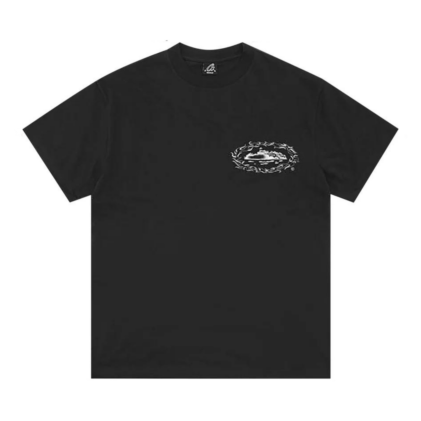 Corteiz Firey Alcatraz Tee [Black]