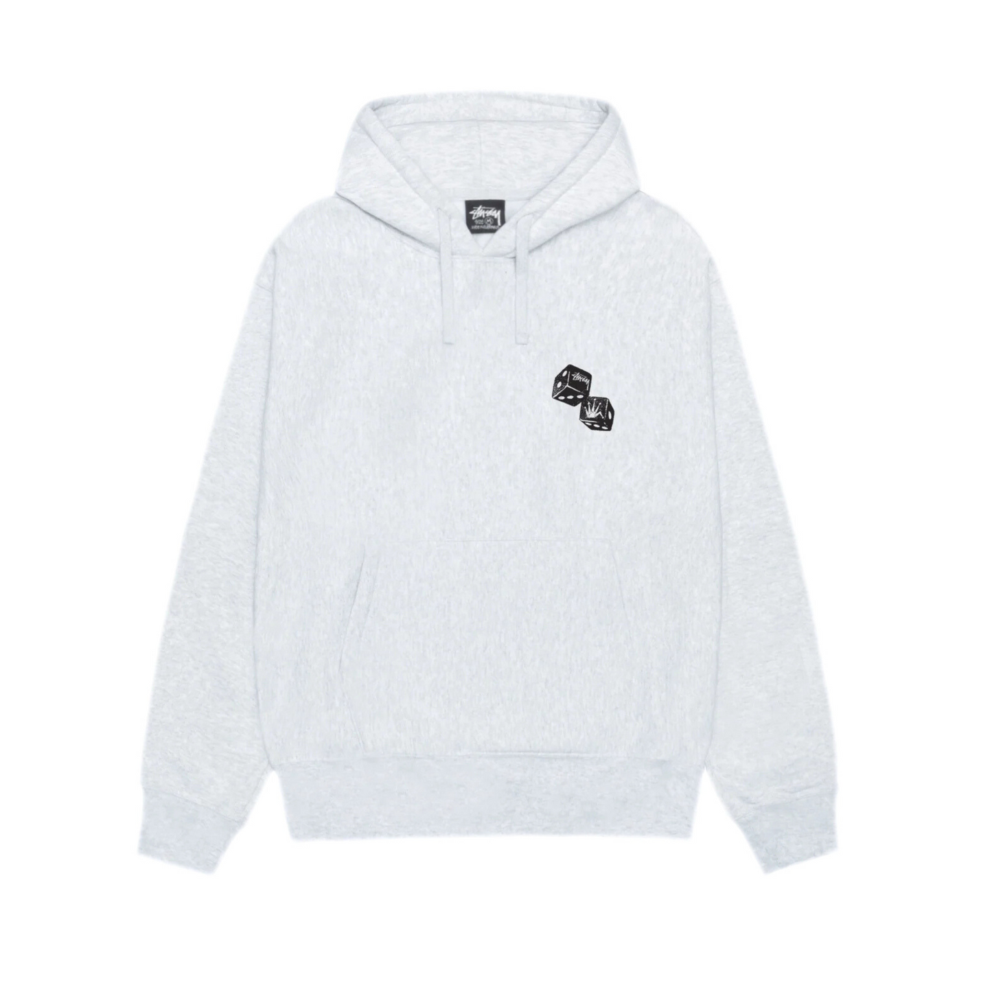 Stussy Men's Shakers Hoodie 'Ash Heather'