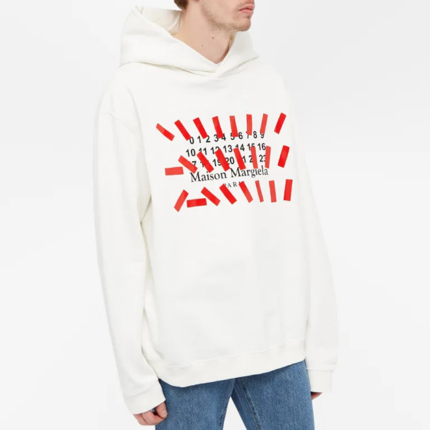 Maison Margiela Tape Logo Hoodie