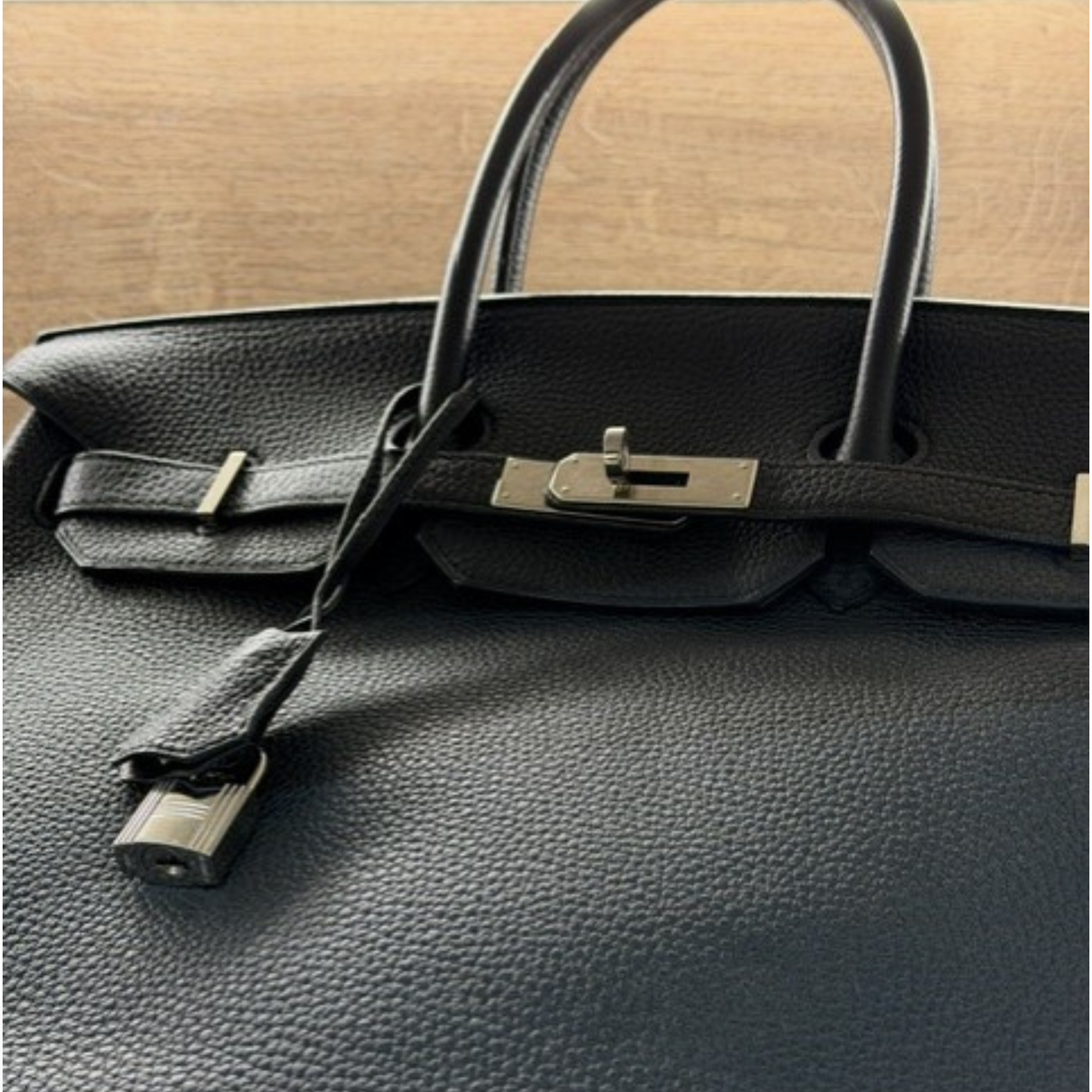 Hermès Birkin 35 Togo Leather Palladium Hardware
