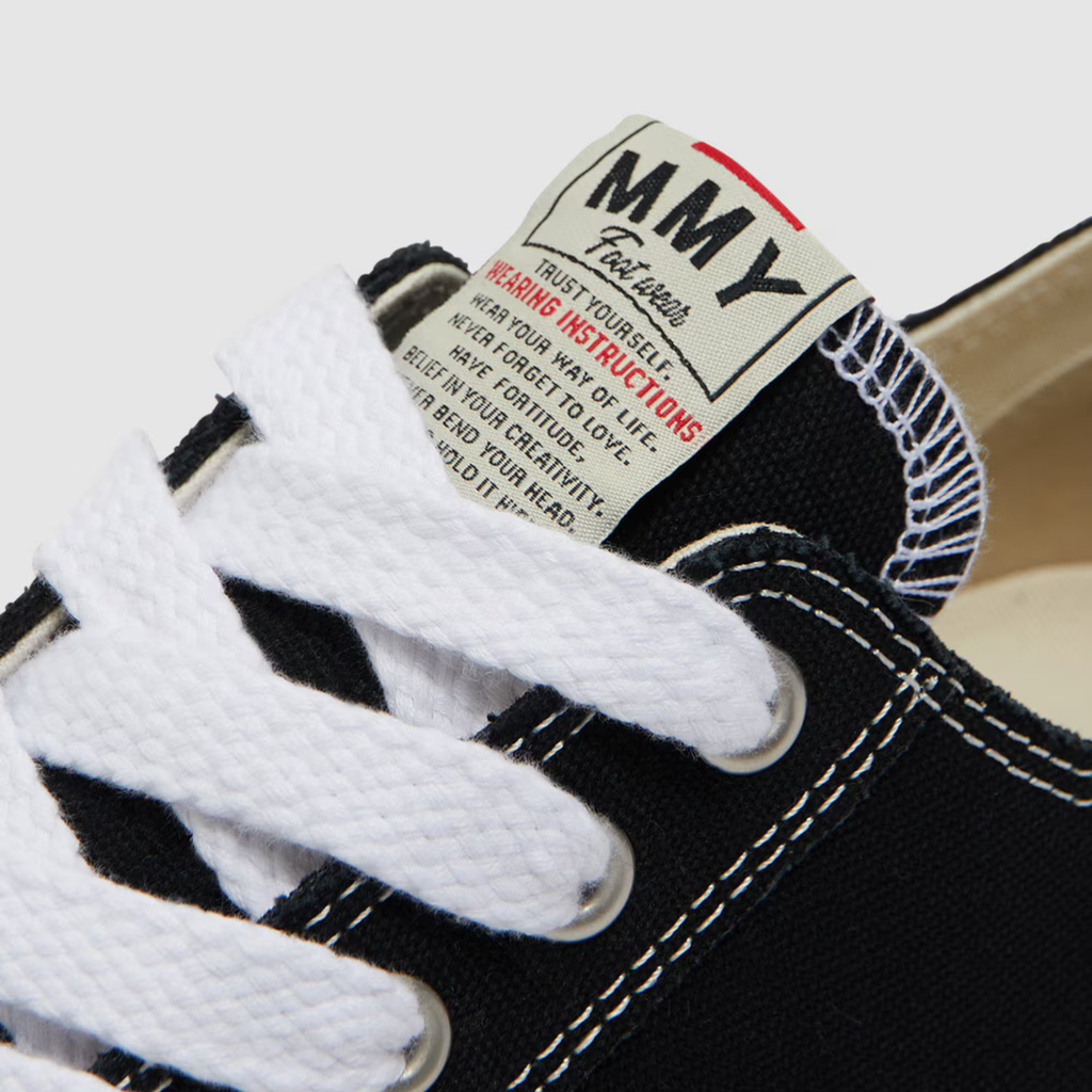 Maison Mihara Yasuhiro Hank OG Sole Canvas Low Μαύρο