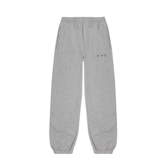 Off-White Arrow Logo Slim Sweatpant 'Melange Grey'