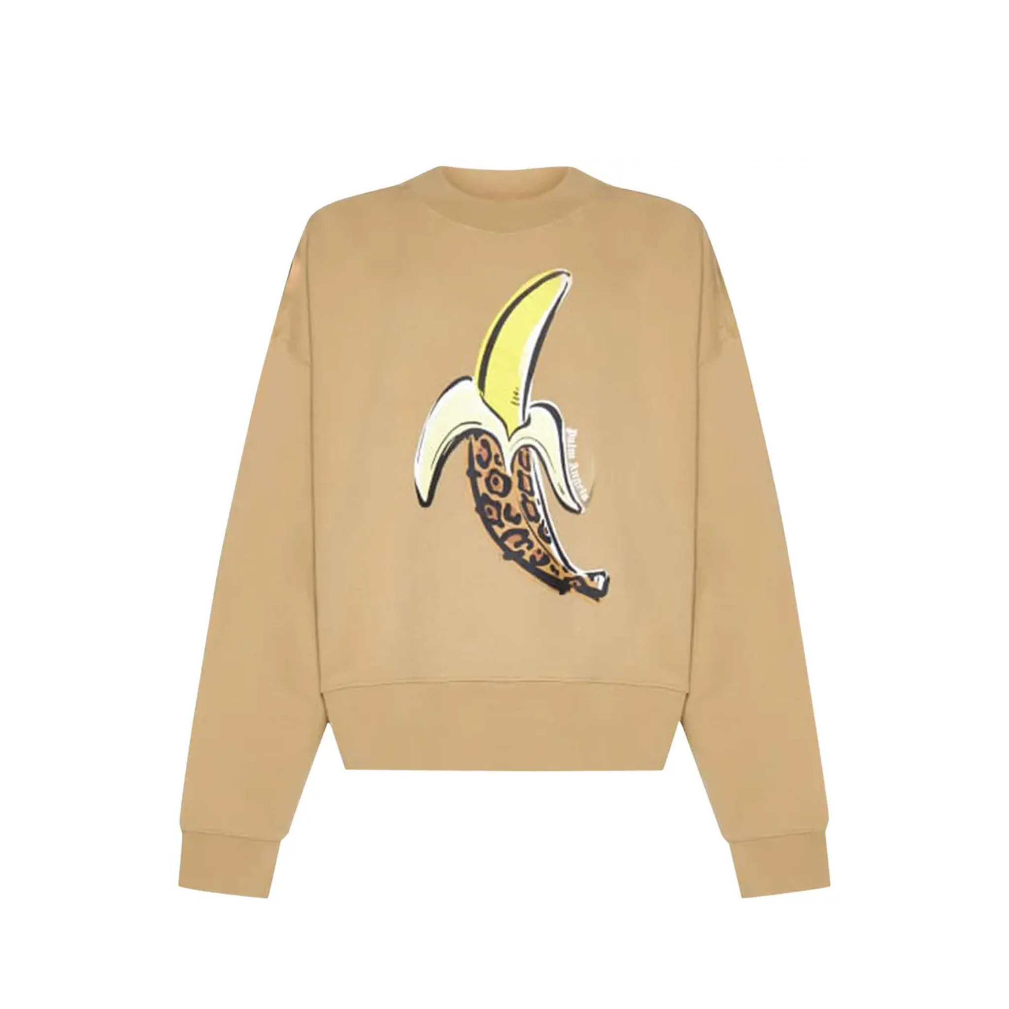 Palm Angels Μπανάνα Crew 'Nuts/Yellow'