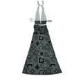 WhoHurtYou Keffiyeh Maxi Dress Pattern Black