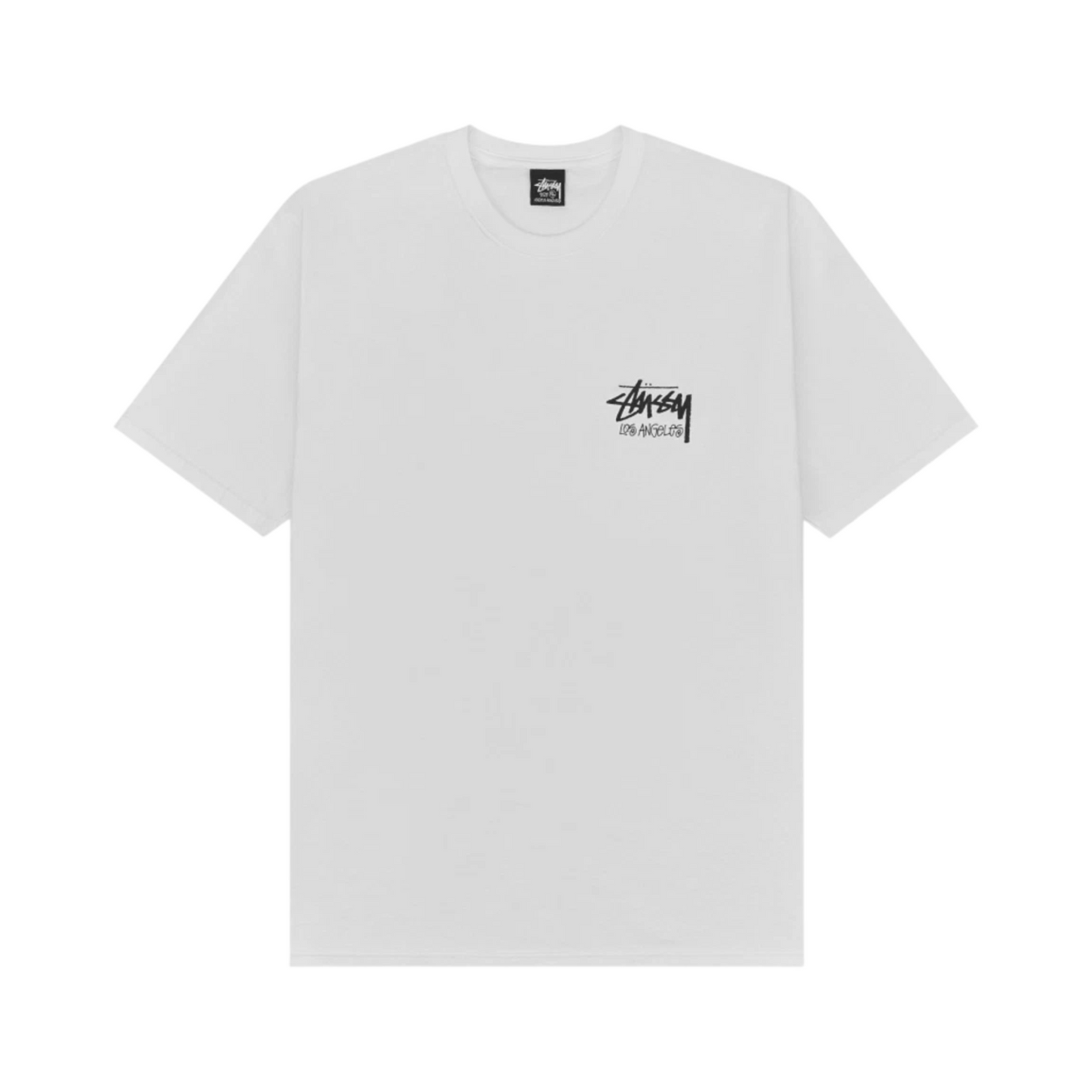 Stussy Stock Los Angeles Tee 'White'