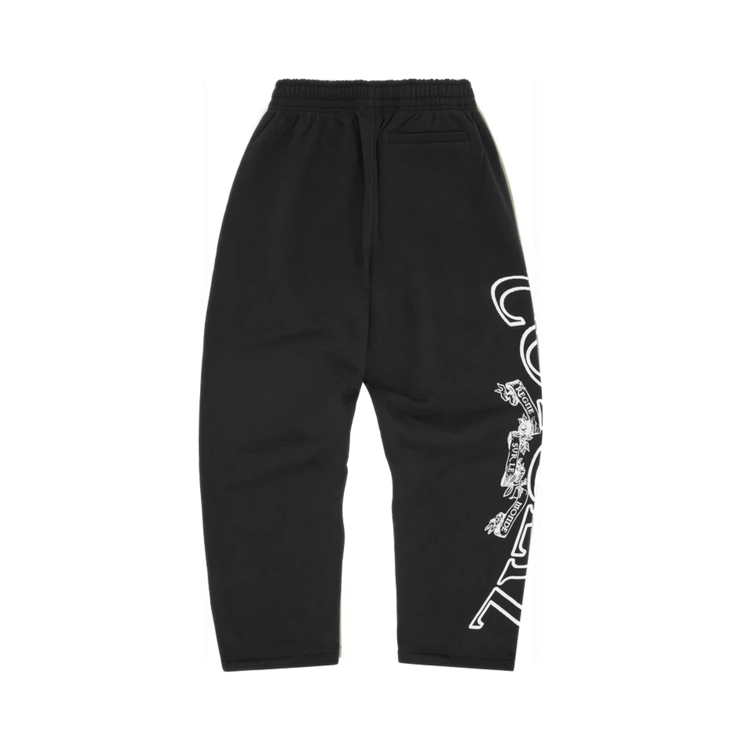 Corteiz Superior Royale Open Hem Pant 'Black'