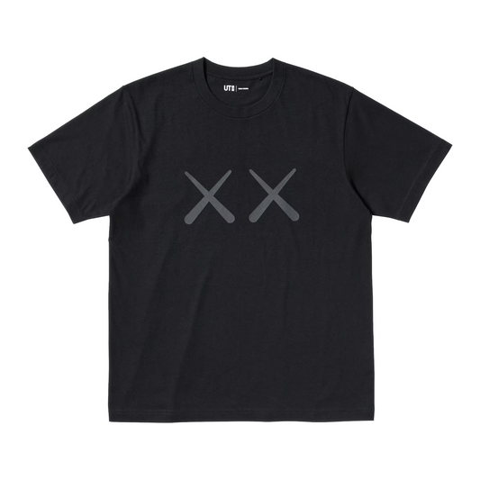 KAWS + Warhol UT Portrait T-Shirt Black