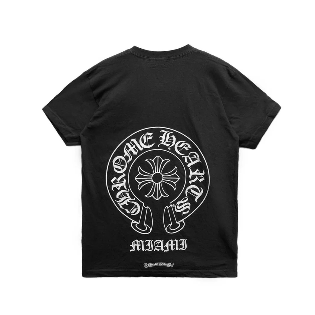 Chrome Hearts Miami Exclusive Horseshoe T-Shirt Μαύρο