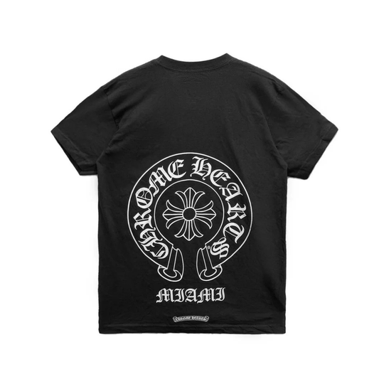Chrome Hearts Miami Exclusive Horseshoe Tee Black