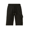 C.P. Company Patch Pocket Drawstring Shorts Black