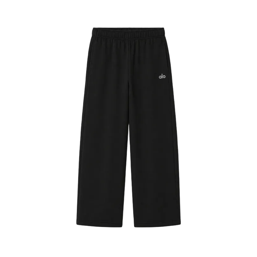 Alo Accolade Straight Leg Sweatpants Black