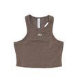 Alo Aspire Tank Taupe/White