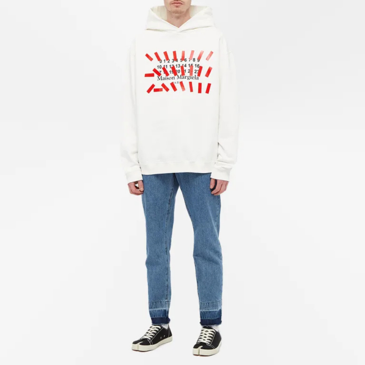 Maison Margiela Tape Logo Hoodie