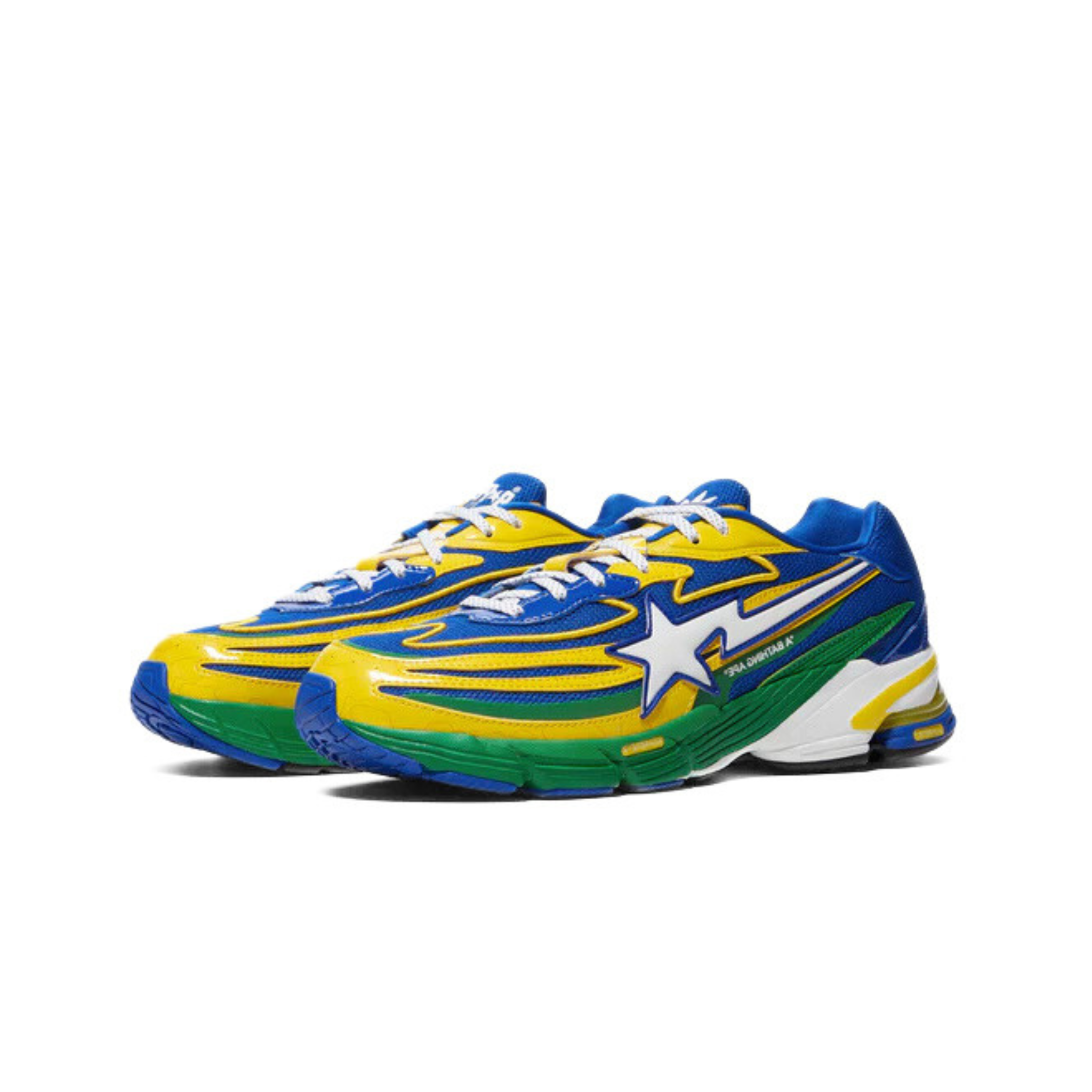 Adidas Orketro Bape Κίτρινο Μπλε Πράσινο