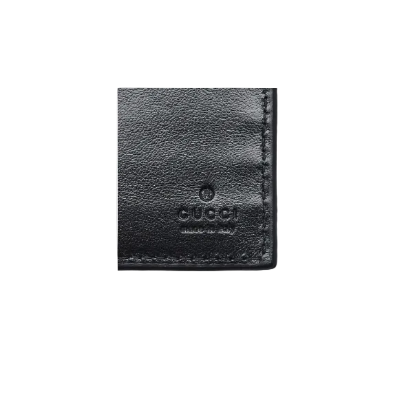 Gucci Kingsnake GG Print Bi-fold Supreme Wallet Beige