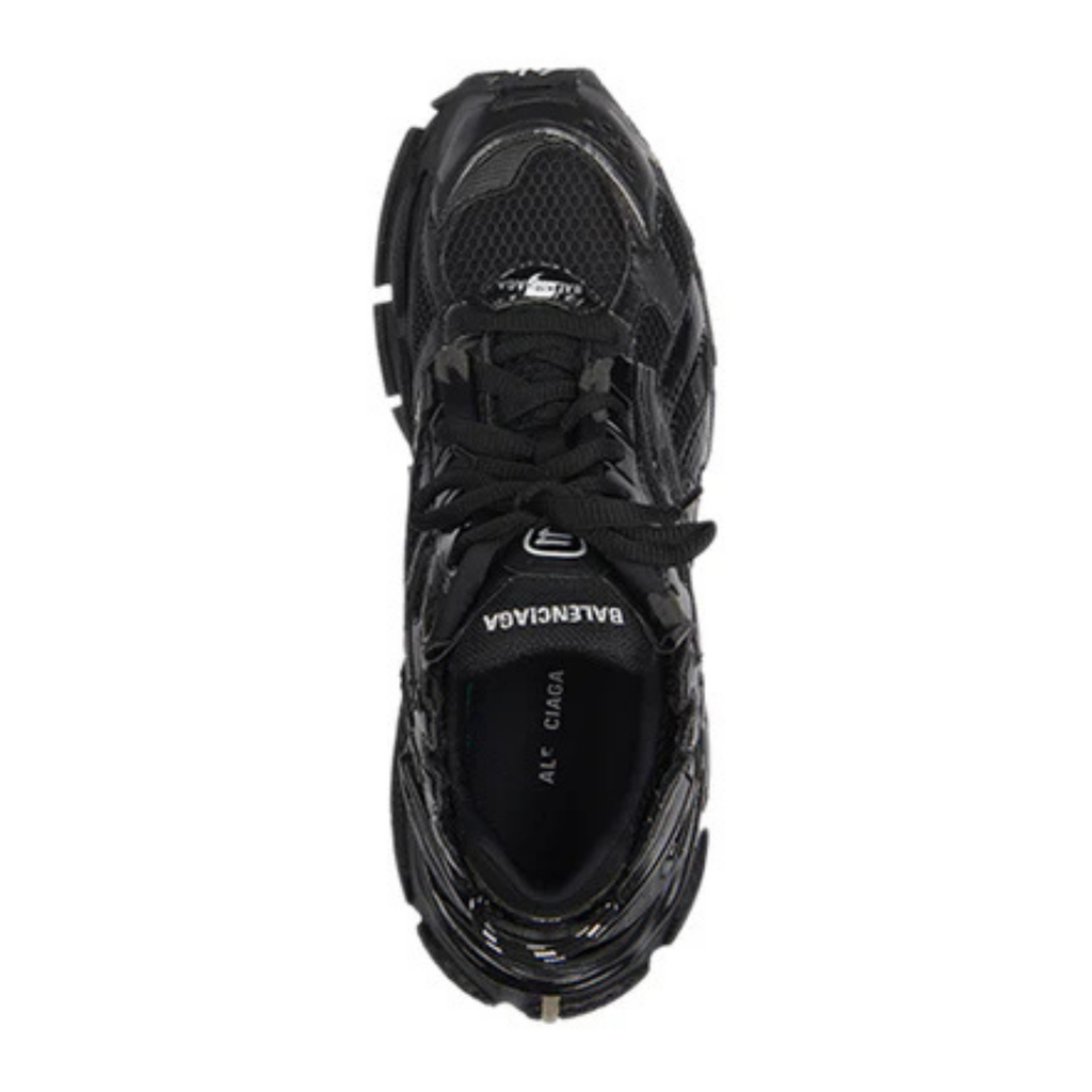 Balenciaga Runner Sneakers 'Black Mesh and Nylon'-48h