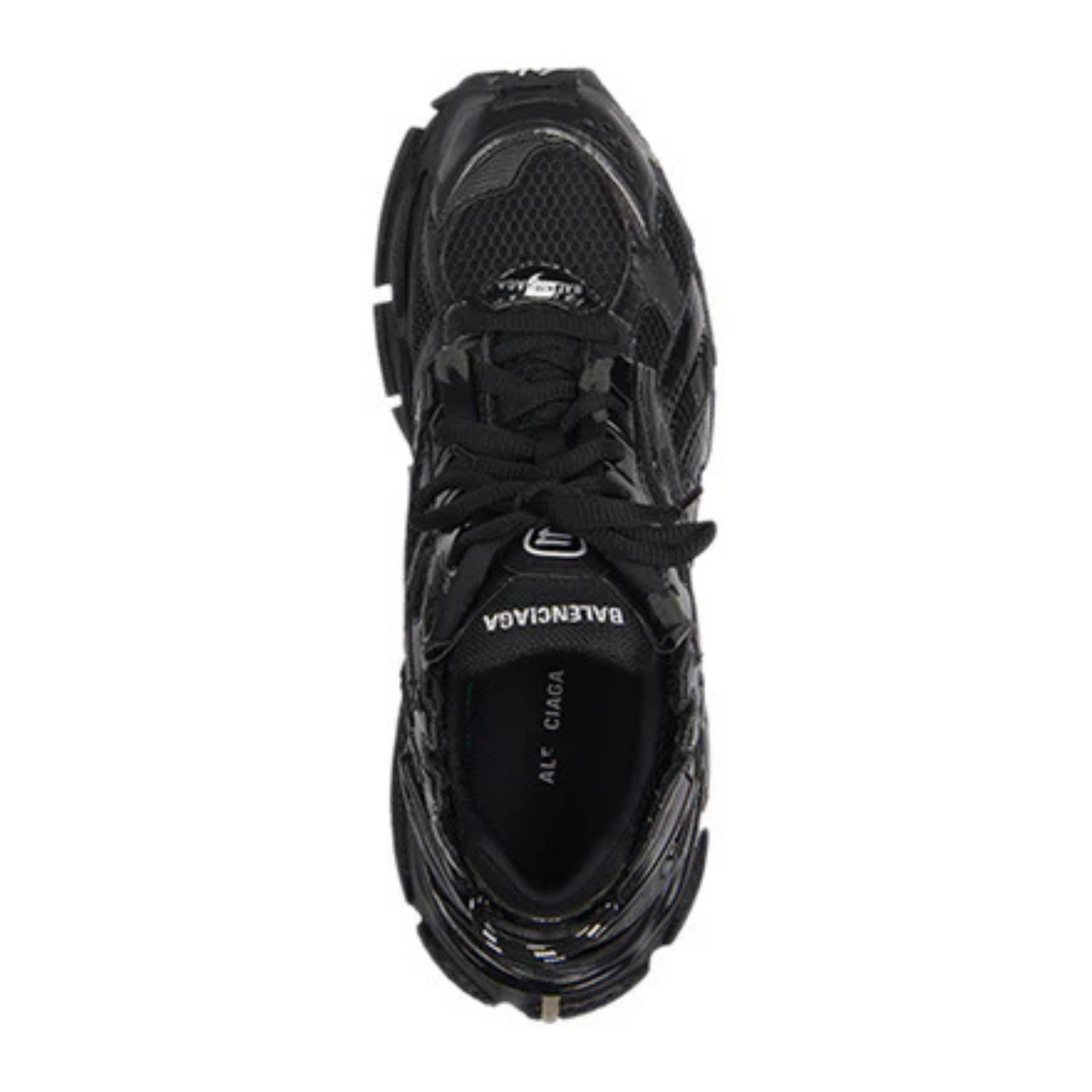 Balenciaga Runner Sneakers «Μαύρο Δίχτυ και Νάιλον»-48ωρο