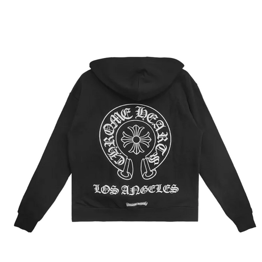 Chrome Hearts Los Angeles Exclusive Horseshoe Zip Up Hoodie