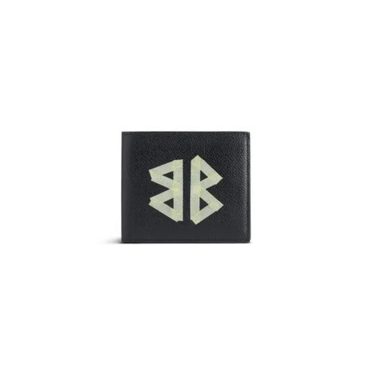 Balenciaga  cash square folded wallet - black