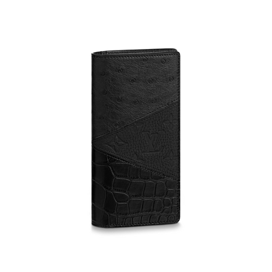 Louis Vuitton Zippy Wallet – Exotic Patchwork Edition (Crocodile, Ostrich, and Taurillon)