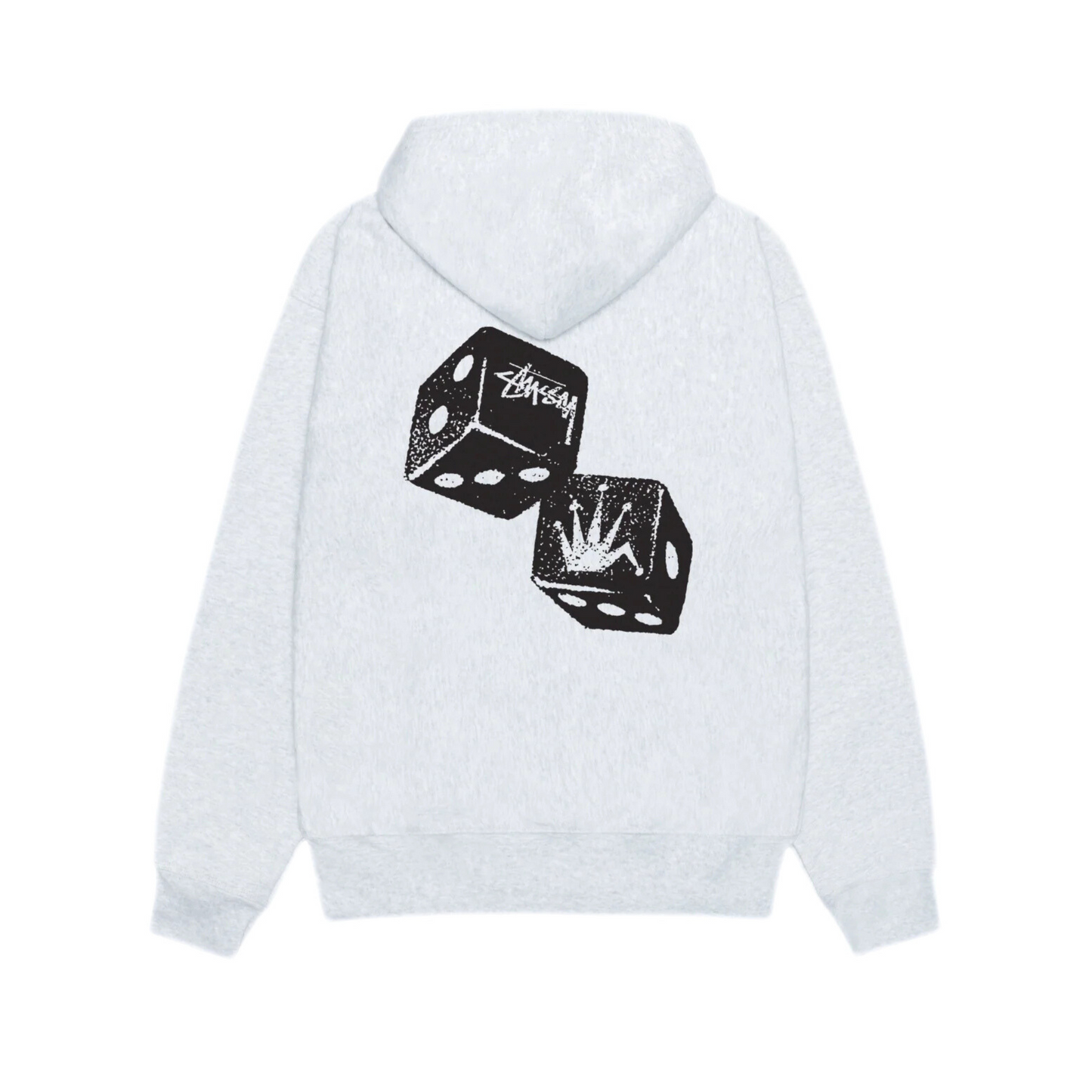 Stussy Men's Shakers Hoodie 'Ash Heather'