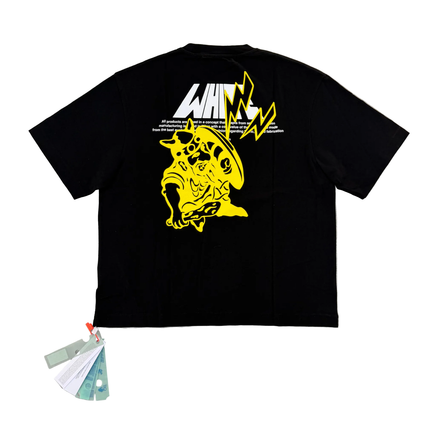 Off-White Thor Thunder Black Tee