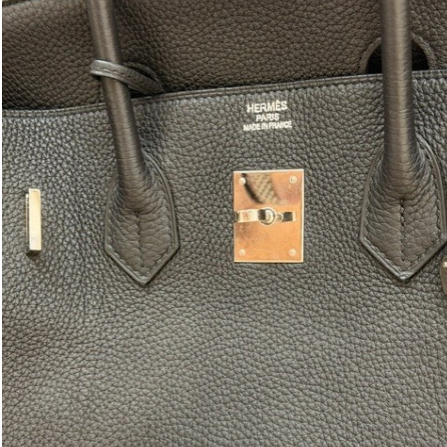 Hermès Birkin 35 Togo Leather Palladium Hardware