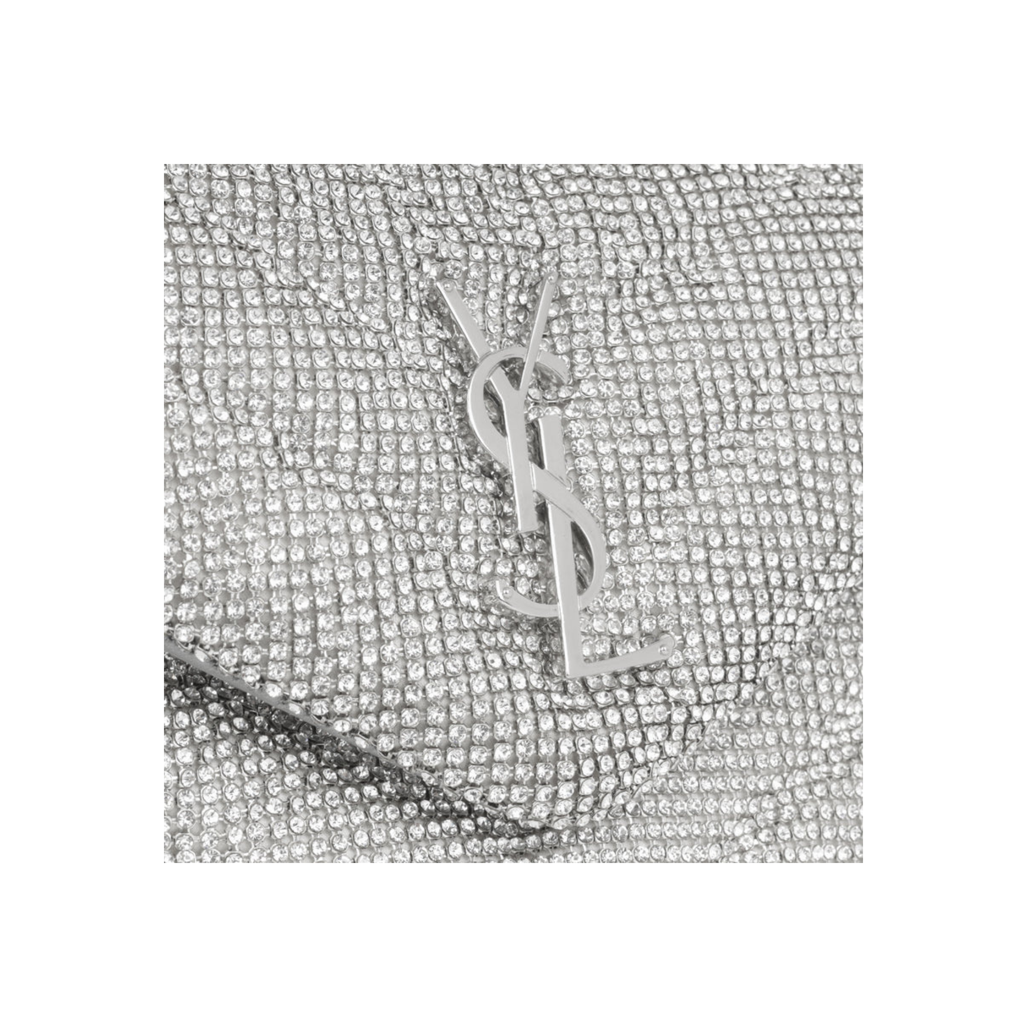 Saint Laurent Loulou Small Crystal-embelished Quilted Leather Shoulder Bag