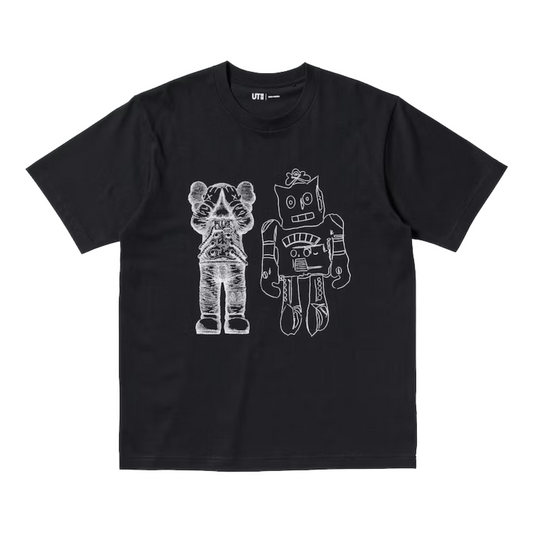 KAWS + Warhol UT Graphic T-Shirt black