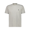 Ami grey cotton T-shirt with Ami de Coeur