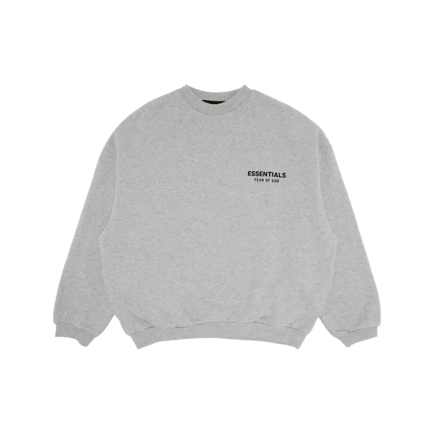 Fear of God Essentials Fleece Crewneck II 'Light Heather Grey'