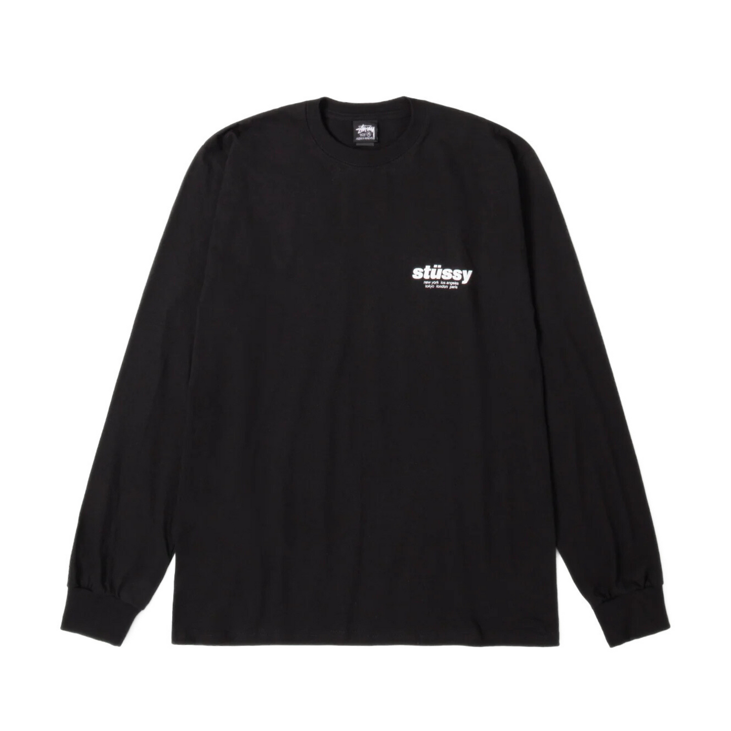 Stussy Rollers Black Longsleeve